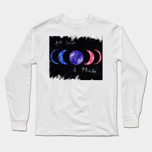 Not Just A Phase, Bi Pride Long Sleeve T-Shirt